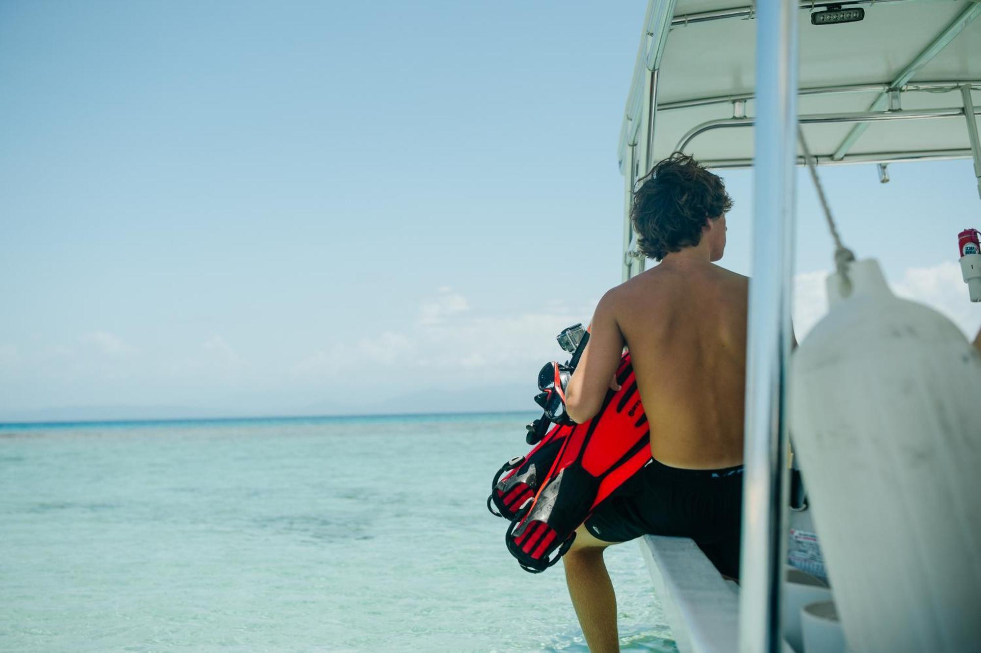 Tranquilseas Eco Lodge & Dive Center Сэнди-Бей Экстерьер фото